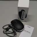 VssoPlor Type C Wireless Mouse, USB C MacBook Wireless Mouse Dual Mode Cordless Mice with USB and Type C Receiver Compatible with PC, Laptop, MacBook and All Type C Devices-Black and Silver