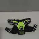 PHOEPET No Pull Dog Harnesses for Small Dogs Reflective Adjustable Front Clip Vest with Handle 2 Metal Rings 3 Buckles [Easy to Put on & Take Off](S, Green)