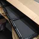 Treadmills for Home Small with 0%-8% Incline and APP Sync, Compact Under Desk Walking Treadmill Pad with Handle Bar Removable, Remote Control and LED Display, 2.5HP (Orange)