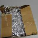 Minetom Christmas Snowflake Lights - 13ft 192LED Snowflake Icicle Lights with 16 Drops, 12 Modes and Timer, IP65 Waterproof Connectable Christmas Light for House Eave Window Indoor Outdoor Decoration (Blue and White)