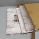 ARTISTIC PATH Leaf Artwork Botanical Canvas Print: Gray Leaves Painting Wall Art for Bathroom (12" W x 12" H x 4 PCS, Multi-Sized)