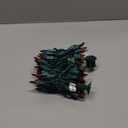 PREXTEX Christmas String Lights with Green Wire - 100 Count, 20 Ft Multicolored Christmas Tree Lights for Xmas Decorations Indoor and Outdoor - Incandescent String Light for Patios, Fences, Holidays