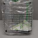 Small Expandable Over The Sink Dish Drainer Drying Rack In Stainless Steel Metal For Kitchen, Counter Space Saving Compact Above Plate Dryer Strainer, Adjustable Hanging Inside Sink Wire Drain Holder