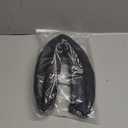 White Embroidery Butterfly Car Steering Wheel Cover,14.5-15 Inch Universal Leather Covers Breathable Anti-Slip Odorless Steering Wheels Accessories for Men Women