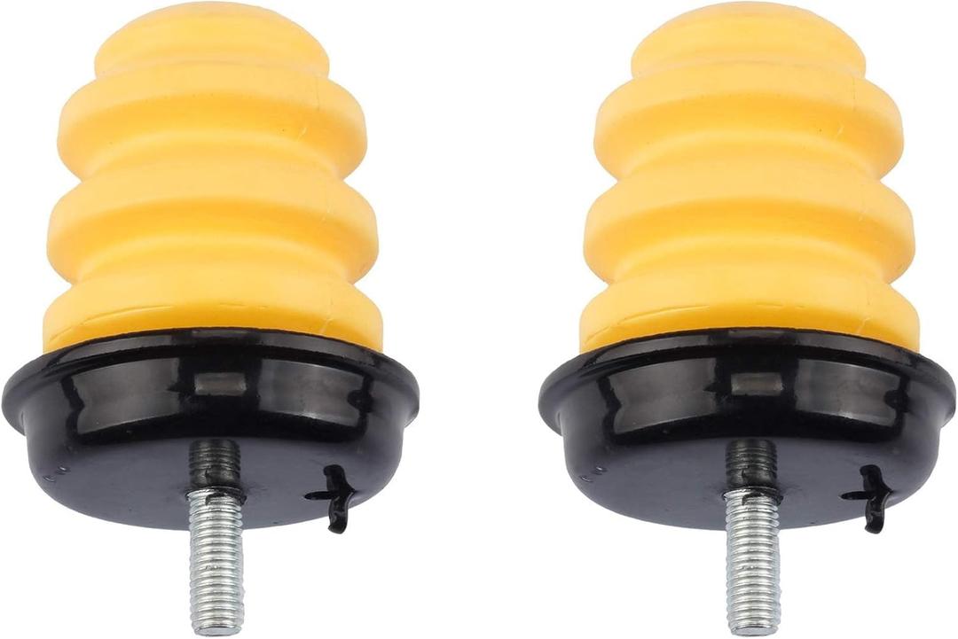 Dasbecan 2PCS Rear Axle Bumper Compatible With Chevy Silverado 1999-2007 GMC Sierra Classic 1500 Bump Stops Replaces# 15712438 523-049