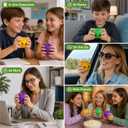 Green and Purple Dumpling Squishies New Mystery Squishies Dumpling with Box Stress Relief Balls Sensory Toys Desk Squeeze Toys Gift(2PCS)