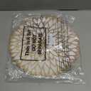 Sinmoe 100 Pack Disposable Paper Placemats Bulk 13 Inch Paper Charger Place Mat Party Charger Plates Table Place Mats for Dinner Wedding Birthday Baby Shower Spring Dining Tableware(Gold Round)