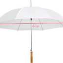 Wedding Umbrella - 48" Umbrella - Manual Open - 7 Pack (White)