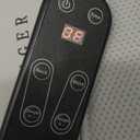 Rainwolf Shiatsu Neck and Back Massage Cushion with Heat - 4D Deep Tissue Kneading Full-Back Massager for Relief Stress, Adjustable Intensity & Height, for Office Chair & Home (Grey)