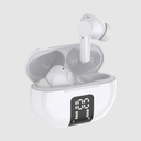 Helix V11123 True Wireless Earbuds Touch controls Water Resistant HD Audio White