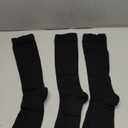 Soft Cotton Compression Socks for Women Men 20-30mmHg - Knee High Support for Circulation, Nurses, Pregnancy, Travel, XL