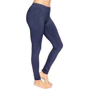 STRETCH IS COMFORT Women's Full Length Leggings Navy Blue X-Large