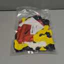 125 Pcs Black Red Yellow Balloon Garland Arch Kit, For Cartoon Birthday Decorations Themed Cute Mini Mouse Party Decorations Girls Kids Gatherings Party Supplies (Mice)