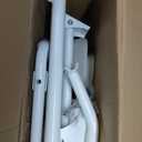 MACYO Stair Stepper for Home Workout - Full-Size Foot Pedals with Tablet Holder, Foldable Stepping Climbers, Easy Assembly, Compact Design for Cardio & Leg Training (White)