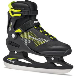 Bladerunner Ice by Rollerblade Igniter Men's Adult Ice Skates, Black and Lime (12)