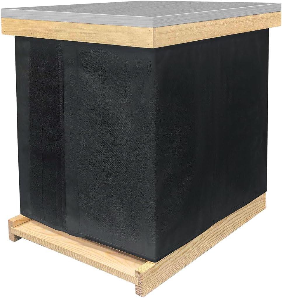 Winter Bee Hive Wrap for 8 and 10 Frame Bee Hives,3 Layer Adjustable Beehive insulation Wrap Beekeeping Supplies,600D Oxford Insulated Wrap Beehive Protection Cover Waterproof Windproof 76.5"x16.9"