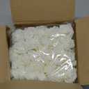 100 Pcs 2 Inch Artificial Flowers Faux Foam Fake Rose Head Bulk for Home Decor Wedding Decoration Bridal Shower Wall Table Centerpiece Arrangement DIY Craft (Ivory)
