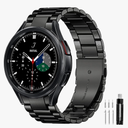 GOLDTOLUCK No Gap Stainless Steel Band Compatible with Samsung Galaxy Watch 8 7 6 5 4 Classic FE Pro Ultra 40mm 44mm 46mm 43mm 47mm 45mm 42mm Replacement Men Women Milanese Metal Elegant Casual