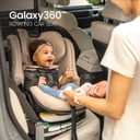 Britax Galaxy360 Slim Rotating Convertible Car Seat with SwivelSmooth Steel Ring Teak, Exp 03/2036