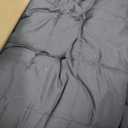 King Size Weighted Blanket for Adults (20 lbs, 80 x 87, Red Grey) Cooling Heavy Blanket for Sleeping Perfect for 190-210 lbs, Breathable Blanket for Adults & Couple All Season, Machine Washable