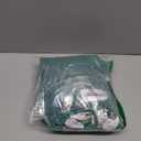 Summer Mae Maternity Two-Piece Halter Swimsuit Tankini V-Neck Side Tie Bathing Suit Pregnancy High Waist Swimwear (Medium, Forest)