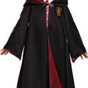 Harry Potter Robe, Official Hogwarts Wizarding World Costume Robes, Prestige Kids Size Dress Up Accessory (Large (10-12))