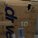 Drive Medical Blue Streak Lightweight Wheelchair - Portable Folding Mobility Aid - Swing-Away Footrests - Desk Arms - Durable Steel Frame - Easy Transport & Storage - 20-Inch Seat