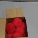 Boao 60 Pieces Red Clown Noses Cosplay Noses Foam Circus Noses for Halloween Christmas Carnival Costume Party Dress Up