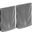 Ntipox Antique Bathroom Towel Bar Polished Chrome, 24 Inch Towel Racks for Bathroom Wall Mounted, Bathroom Towel Holder, Home Decor Towel Rod Chrome