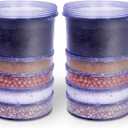 5-Stage Replacement Mineral Filter Cartridge for Countertop & Water Coolers. 5 layers of filtration & mineralization. Removes granular impurities to provide a brilliant sparkle in water (Set of 2)