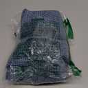 100% Cotton Chambray Knitted Dish Cloth, Ultra Soft Absorbent Quick Drying Solid Dish Cloth, 10 x10 Inches, 4-Pack, Perfect for Kitchen Cleaning and Dish Washing, Blue