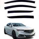 4Pcs Window Visors Vent Deflectors for Acura TLX 2021-2024 Rain Guards Shade