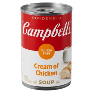 Campbell's Condensed Gluten Free Cream of Chicken Soup, 10.5 oz Can, BB Date Nov 18 2027
