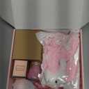 New Mom Gifts & Baby Girl Gift Set for Newborn,12PCS Baby Shower Gifts, Newborn Baby Girl Gifts, Pregnancy Gifts for Expecting Mom, New Mom Care Package After Baby, Pregnancy Gifts for Women and Baby (Pink)
