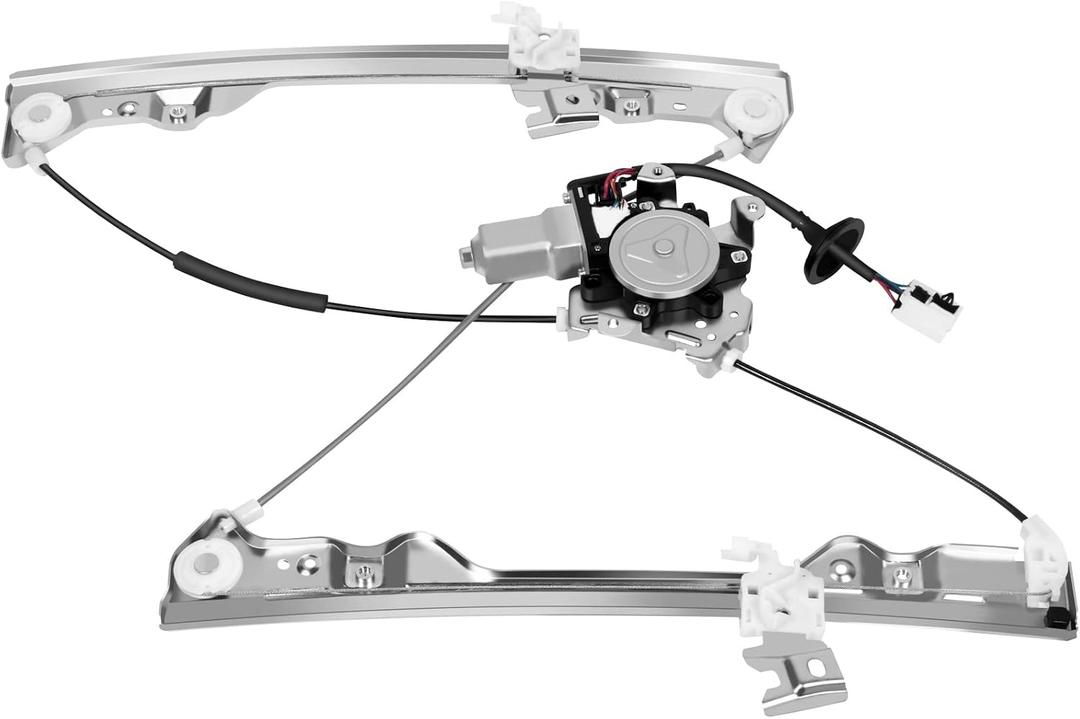FINDAUTO Power Window Regulator Front Left Driver Side with Motor fits for 2002-2006 for Nissan for Altima 807218J000 807318J015 741-906
