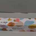 MAITREYA Ivory Tall Taper Candle Stick Candles Spiral Taper Candles-Set of 4 for Decoration Weddings Party Church-Unscented Dripless Candles,10inch(D-Ivory-New)