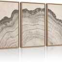 Yihui Arts Abstract Trees Painting Canvas Prints Wall Art Decor Framed - Large Modern Giclee Art Print on Canvas Ready to Hang for Home and Office Wall Decoration with Textured Boho