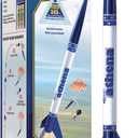 Estes 2452 Athena Rocket-Building Kit, Prebuilt Beginner Flying-Rocket Model Kit for Ages 10+, Blue