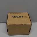 KOLET Offset Door Hinges, 3.5 Inches Expandable Door Hinges, 1/4" Radius Corner Ball Bearing Hinges, 2 Inches Widen Doorway, Smooth and Easy Installation, Brushed Nickel, 6 Packs