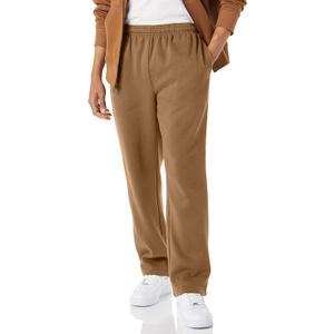 Men's Relaxed Straight Leg Fleece Open Bottom Sweatpant, Size XL