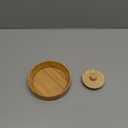 IMPRESA Coffee Pot Cover & Wooden Trivet Set - Chemex Compatible 6-Cup, 8-Cup Pour Over Carafe - Glass Maker Stand & Chemex Style Lid for Pour Over Coffee Systems