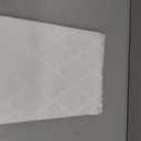SASTYBALE Jacquard Tablecloth, Rectangle, White, 52" x 70"