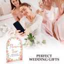 2 x Wedding Sign Decor, Flower Bar Sign, 5x7 Inch Arch Acrylic, Wedding Sign for Reception & Event Party, Bridal Shower Decorations, Wedding Table Sign Accessories for Anniversary And Event Pink