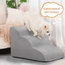 Dog Stairs for Small Dogs and Cats,3-Step Pet Ramp for Couch,Chair