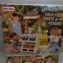Little Tikes 3-in-1 Garden to Table Market Pretend Garden Food Growing and Cooking Toy Role Play Kitchen Playset for Multiple Kids and Toddlers, 36.00 L x 13.50 W x 41.30 H