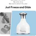 carrotez Ice Roller for Face and Eye Facial Massage Tool, Cooling and Rolling Women Skin Care Cooling for Relaxing and Relieve Fine Lines and Wrinkles and Reduce Puffiness (White)