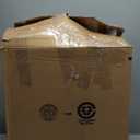 Rollator Walker for Seniors/Adults Foldable Rolling Walker with Seat 330 lbs Capacity 4 Big 8 inch Wheels Hand Grips Adjustable Height Lightweight Aluminum Walker Removable Back Support 7209(Red)