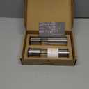 LARS NYSM Salt and Pepper Grinder Set Manual, Stainless Steel Salt and Pepper Mills with Adjustable Ceramic Grinder I Design Spice Shakers (Stainless Steel)