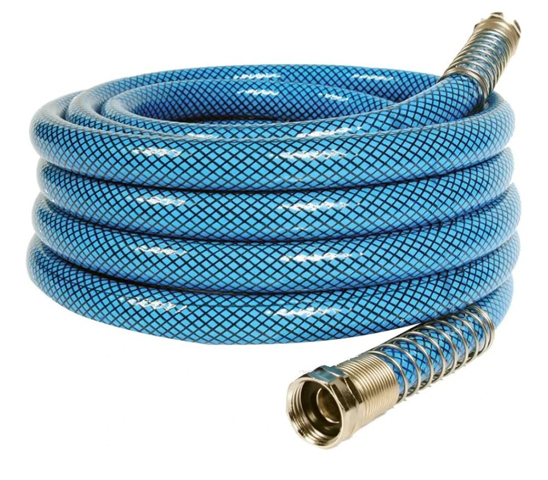 Camco TastePURE 25-Foot Premium Drinking Water Hose - Features a No-Kink Heavy-Duty Design with Machined Fittings for Extra Strength, 5/8” ID, and is Lead-Free, BPA-Free, and Phthalate-Free