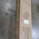 Max & Lily Modern Farmhouse Low Loft Bed, Twin Bed Frame for Kids with 2 Bookcases, Driftwood